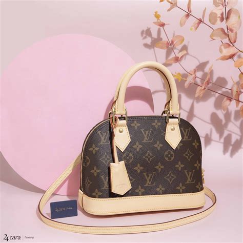 lv alma monogram price|louis vuitton monogram handbag.